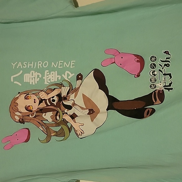 NWOT Toilet-Bound Yashiro Nene T-shirt size Large. Anime shirt great nwot - Picture 2 of 9